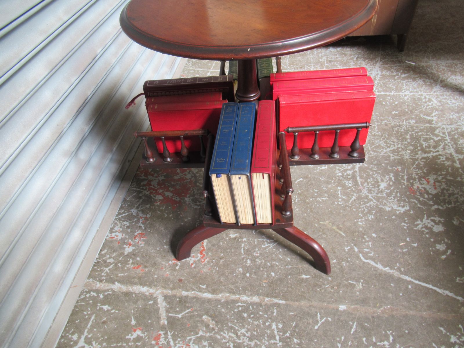 Late Victorian Small Revolving Book Stand photo 345.0
