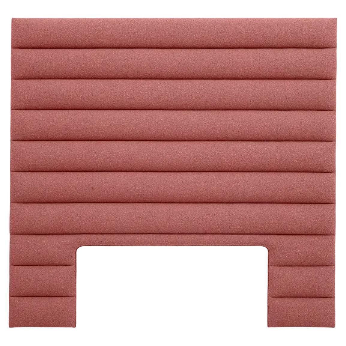 Rose Fabric Headboard, 21st Century