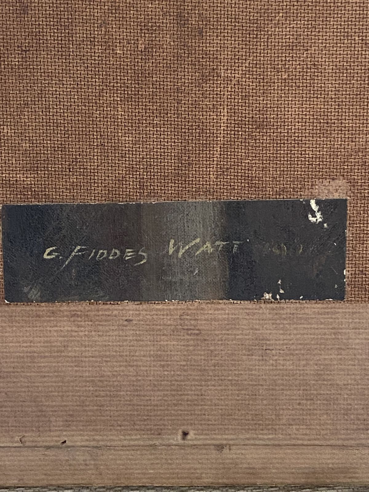 photo for sale James Fiddes Watt Scottish Artist Aberdeenshire  1873/1960