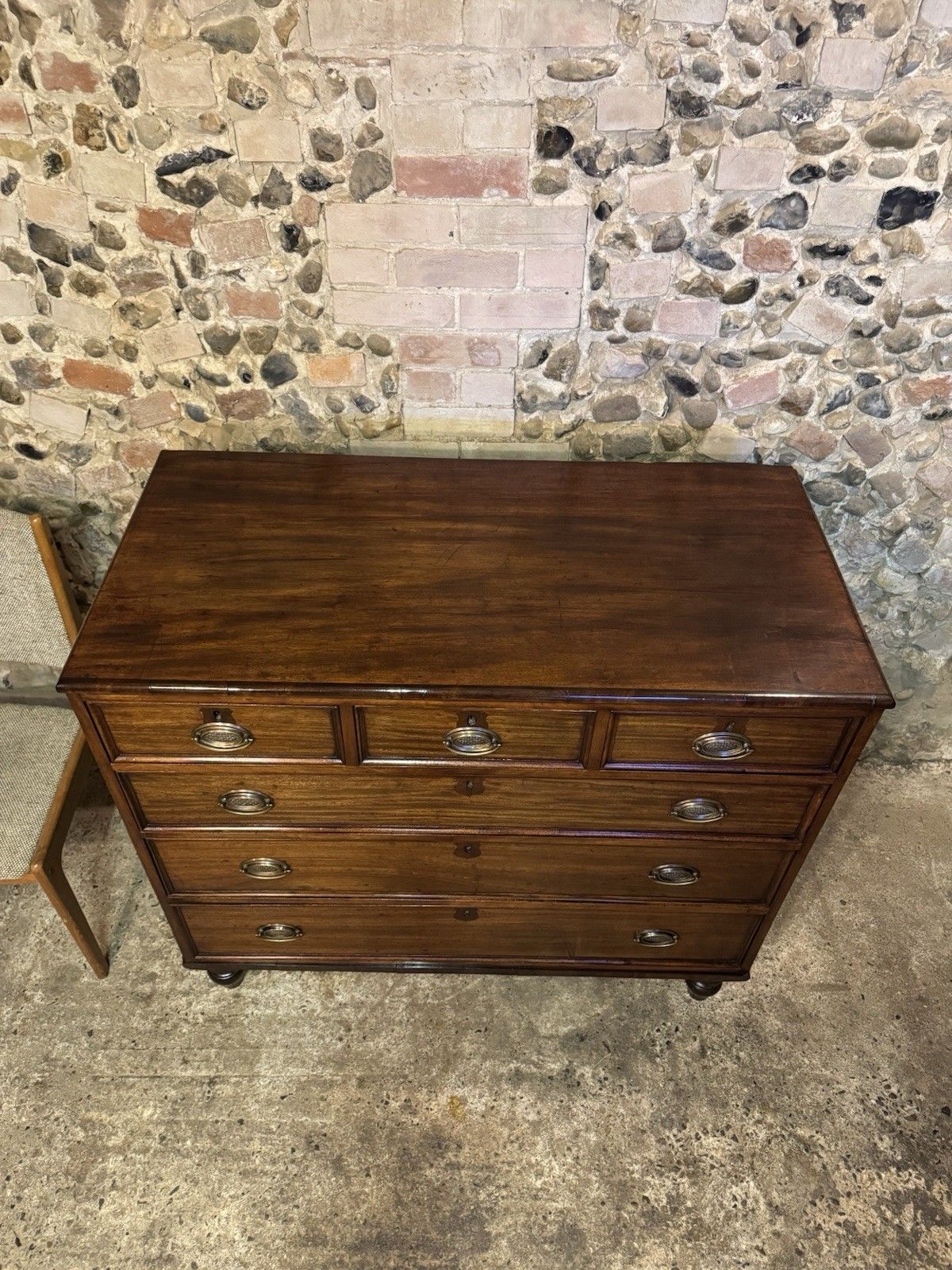 photo for sale 🚛 Large Antique / Georgian Mahogany Chest Of Drawers