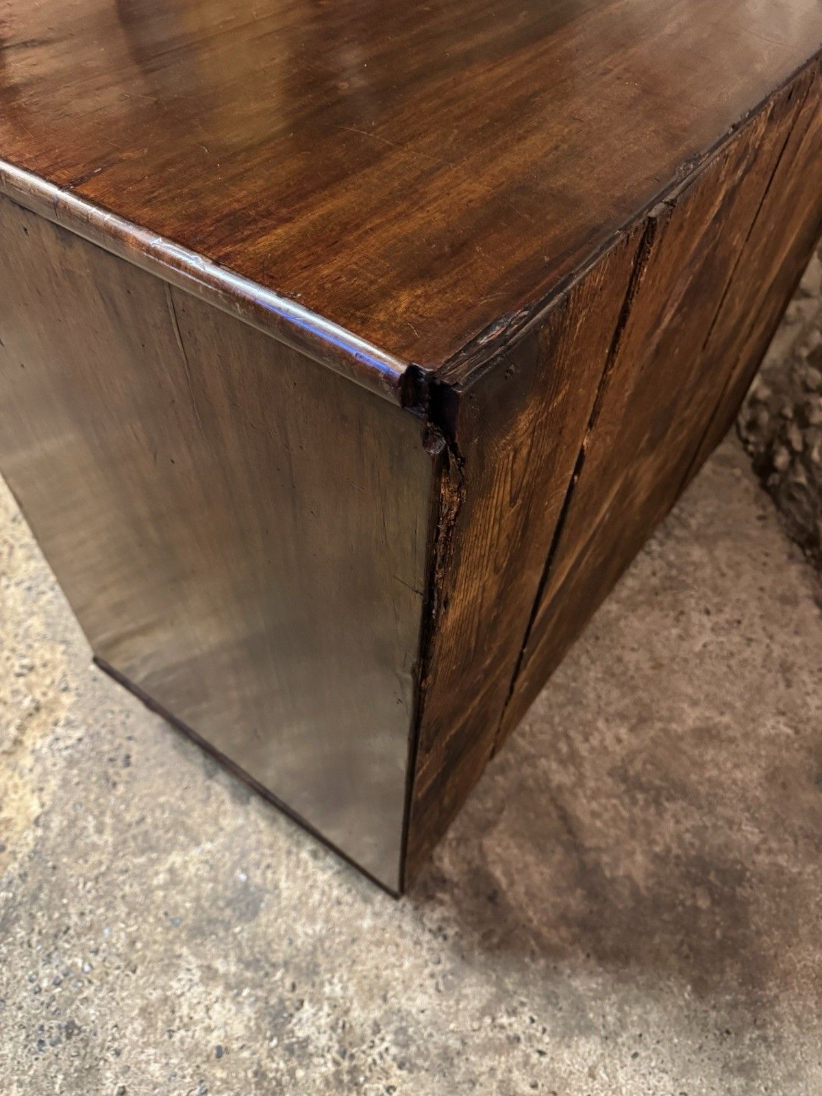 photo buy 🚛 Large Antique / Georgian Mahogany Chest Of Drawers