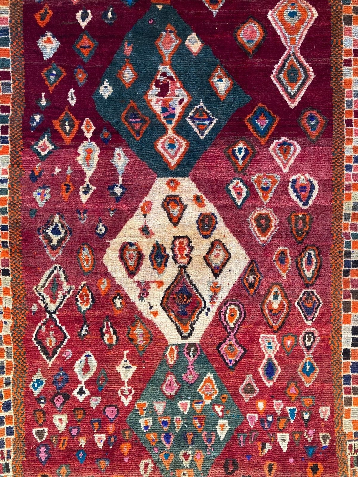 photo buy Vintage Gabbeh Rug 1.60m X 1.05m