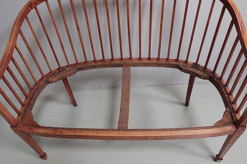 photo for sale Art Deco Bench In Beech 20th