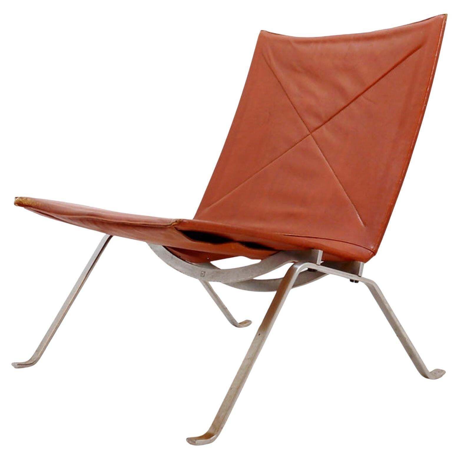 "Pk22 " Chair By Poul Kjaerholm For E. Kold Christensen   1960s