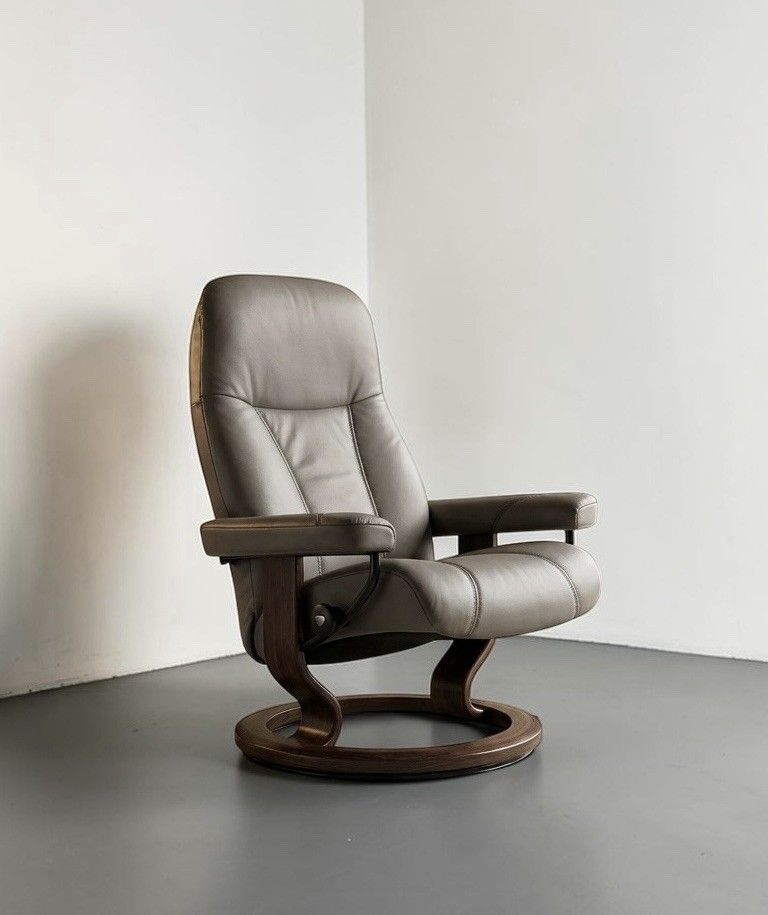 Ekorness  Stressless Reclining Armchair Consul Model Superior Quality photo furniture