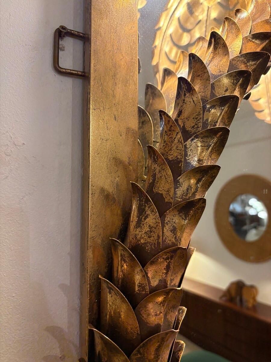Palm Tree Mirrors In The Style Of "Maison Jansen", Contemporary photo for sale