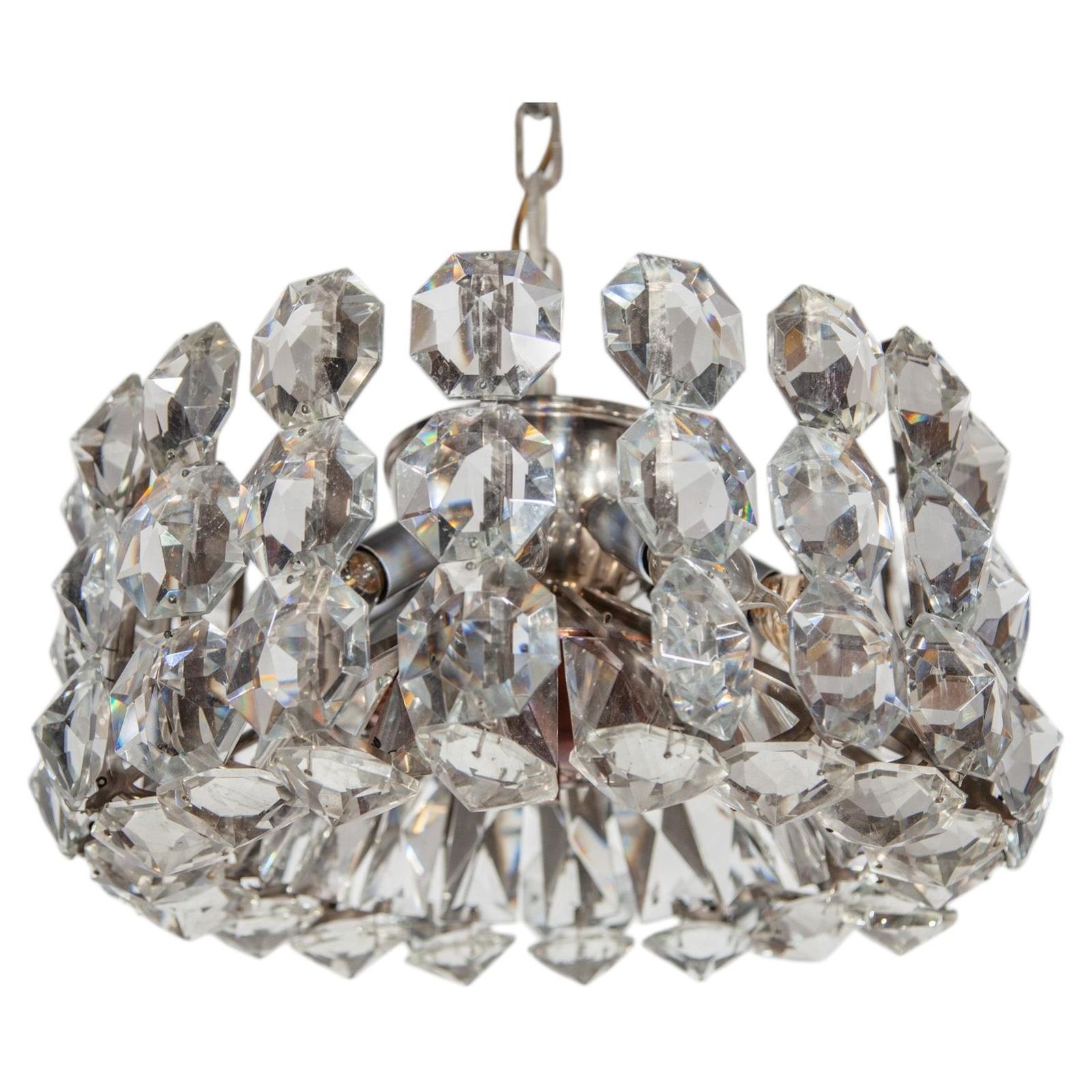 Midcentury Modern Chandelier By Bakalowits & Söhne, Austria, 1960 photo furniture