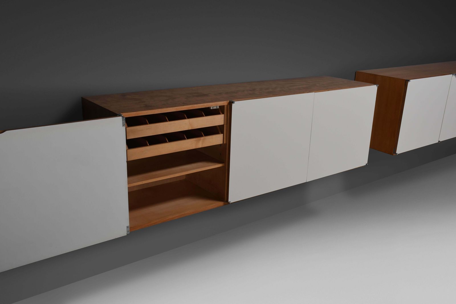 Wall Mounted Sideboards By Antoine Philippon & Jacqueline Lecoq, 1958 photo buy