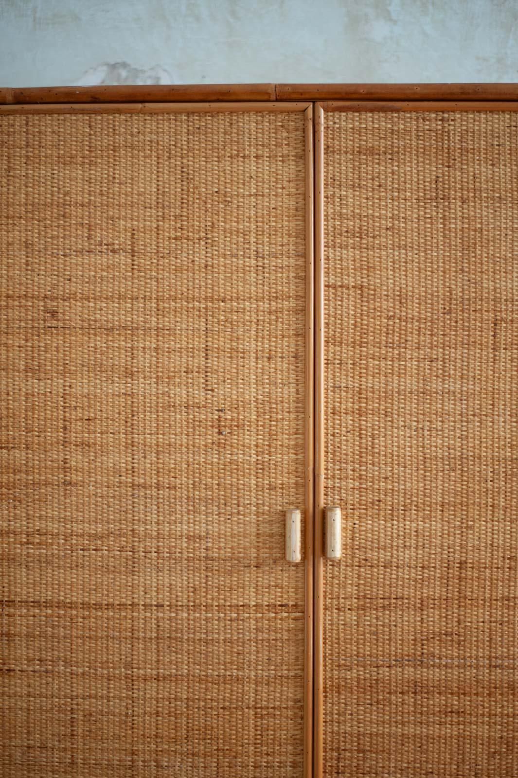 Bamboo Wardrobe By Southern Nurseries   1970s photo Furniture