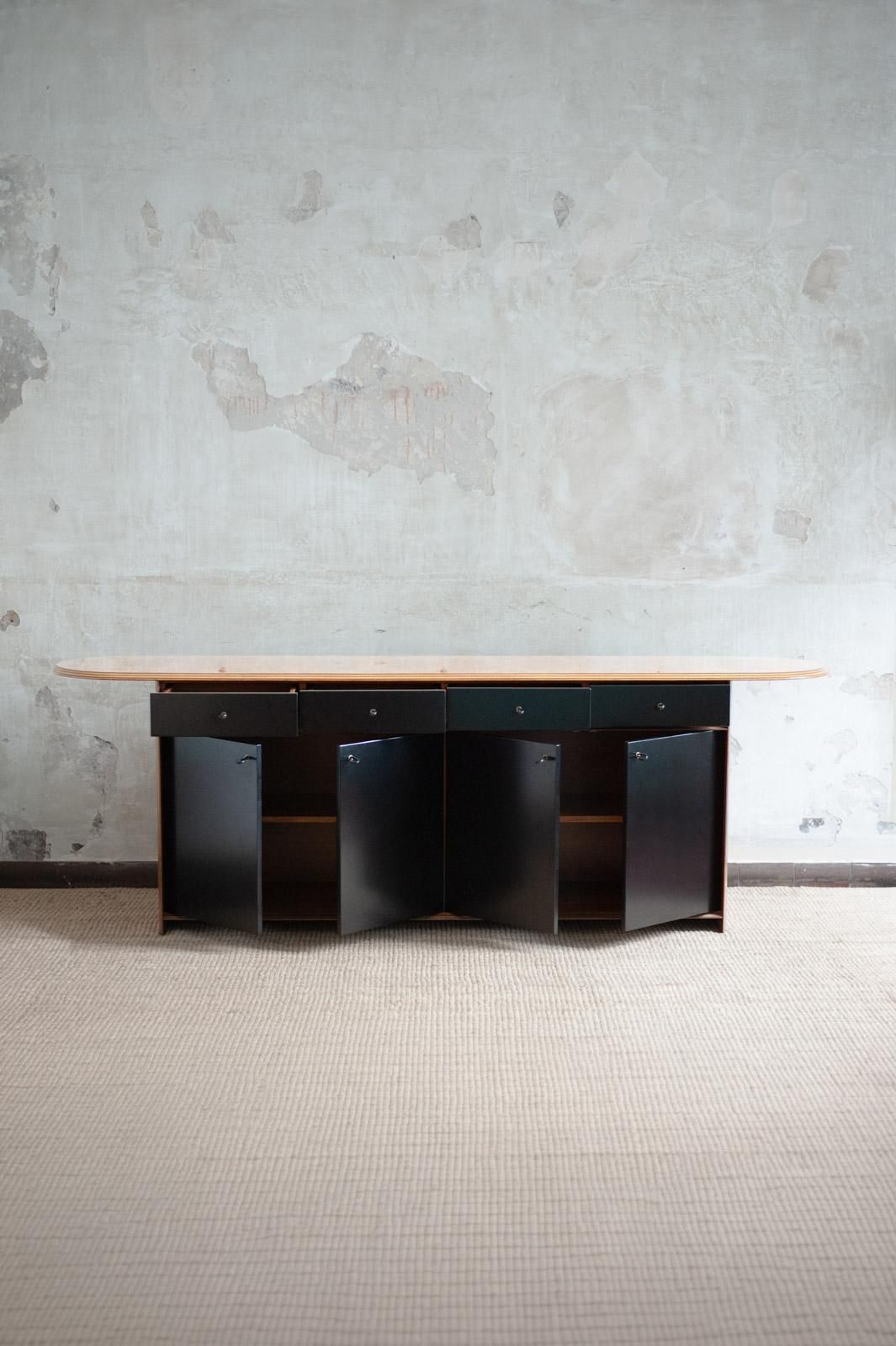 Afra And Tobia Scarpa Sideboard Model Artona   Maxalto Production   1970s photo furniture
