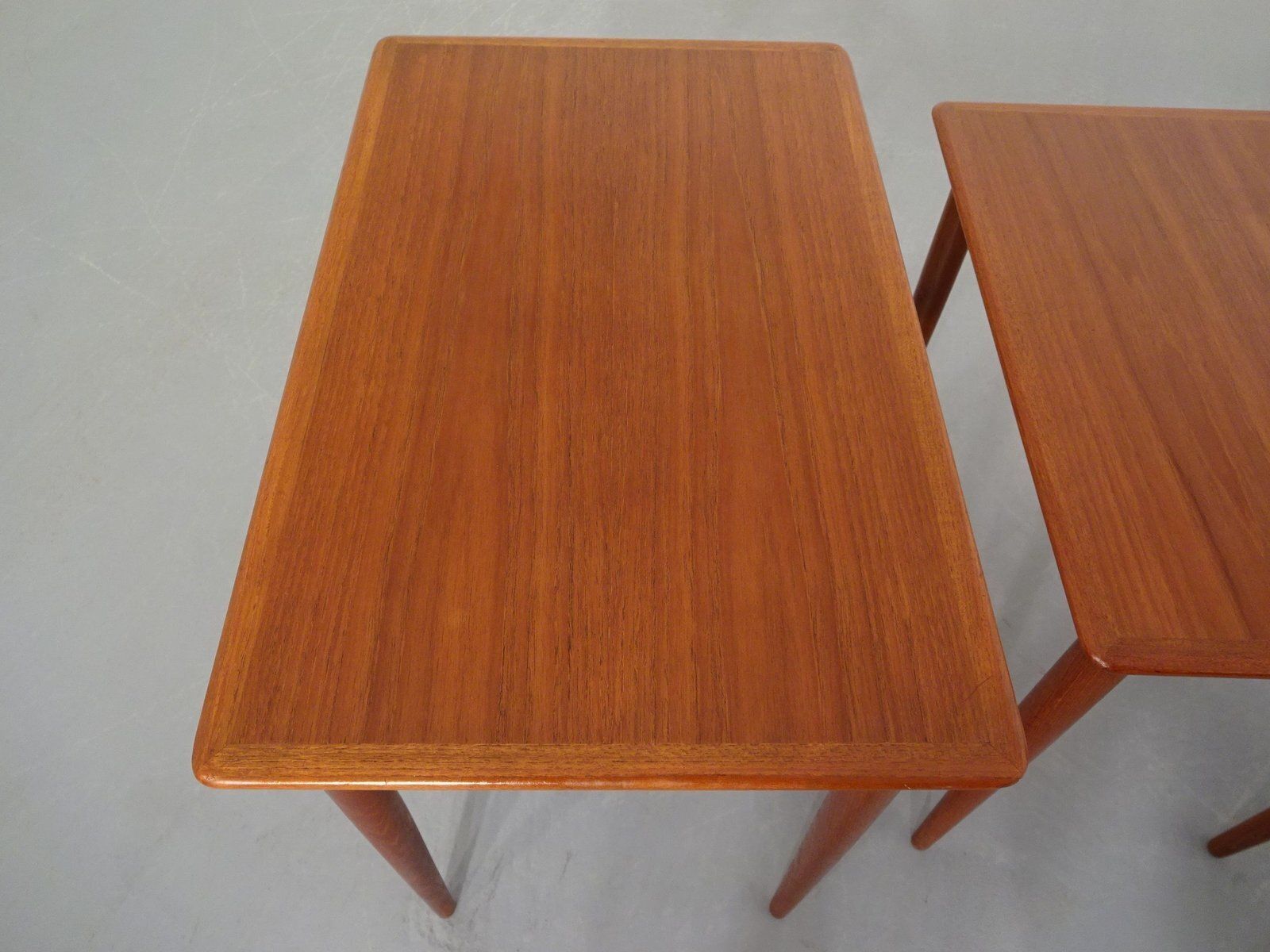 Furniture Danish Teak Nesting Tables, 1960s, Set Of 3 photo