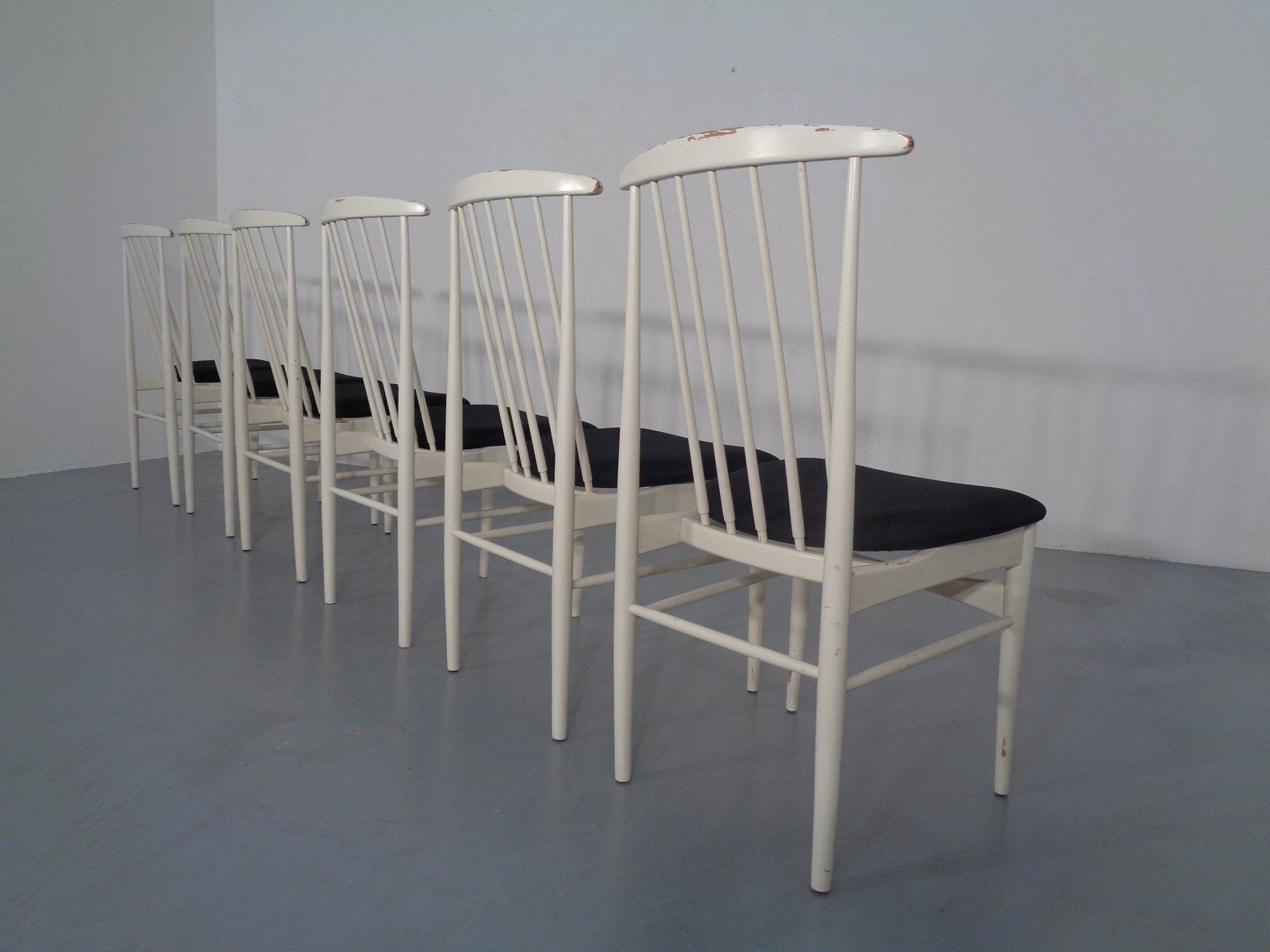 German Dining Chairs From Ernst Martin Dettinger, 1960s, Set Of 6 photo 433.0
