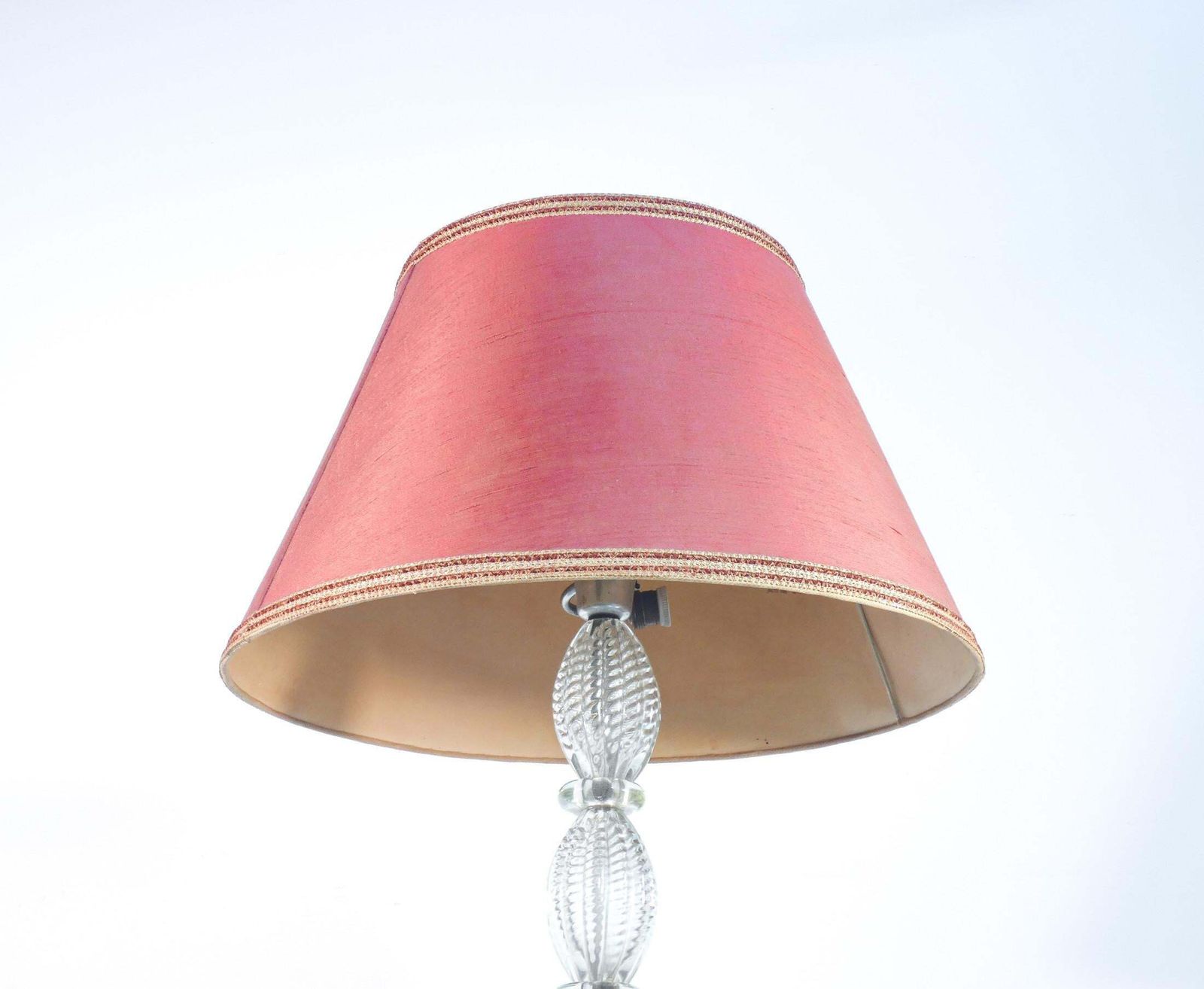 Barovier & Toso Three Lumen Blown Glass Floor Lamp. Murano, 40s photo for sale