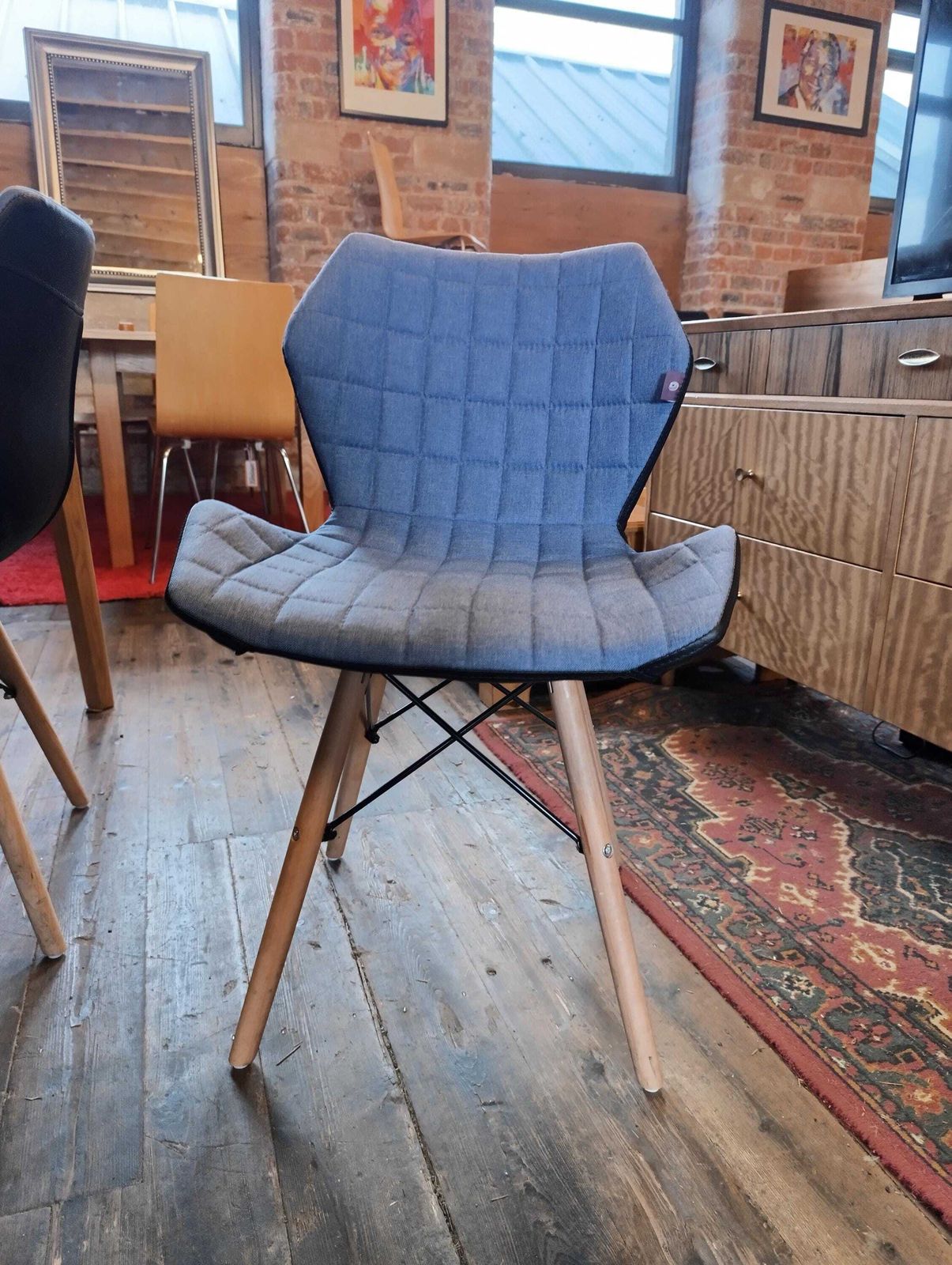 Set Of Six Amelia Dining Chairs By Nautilus | Mid Century Inspired