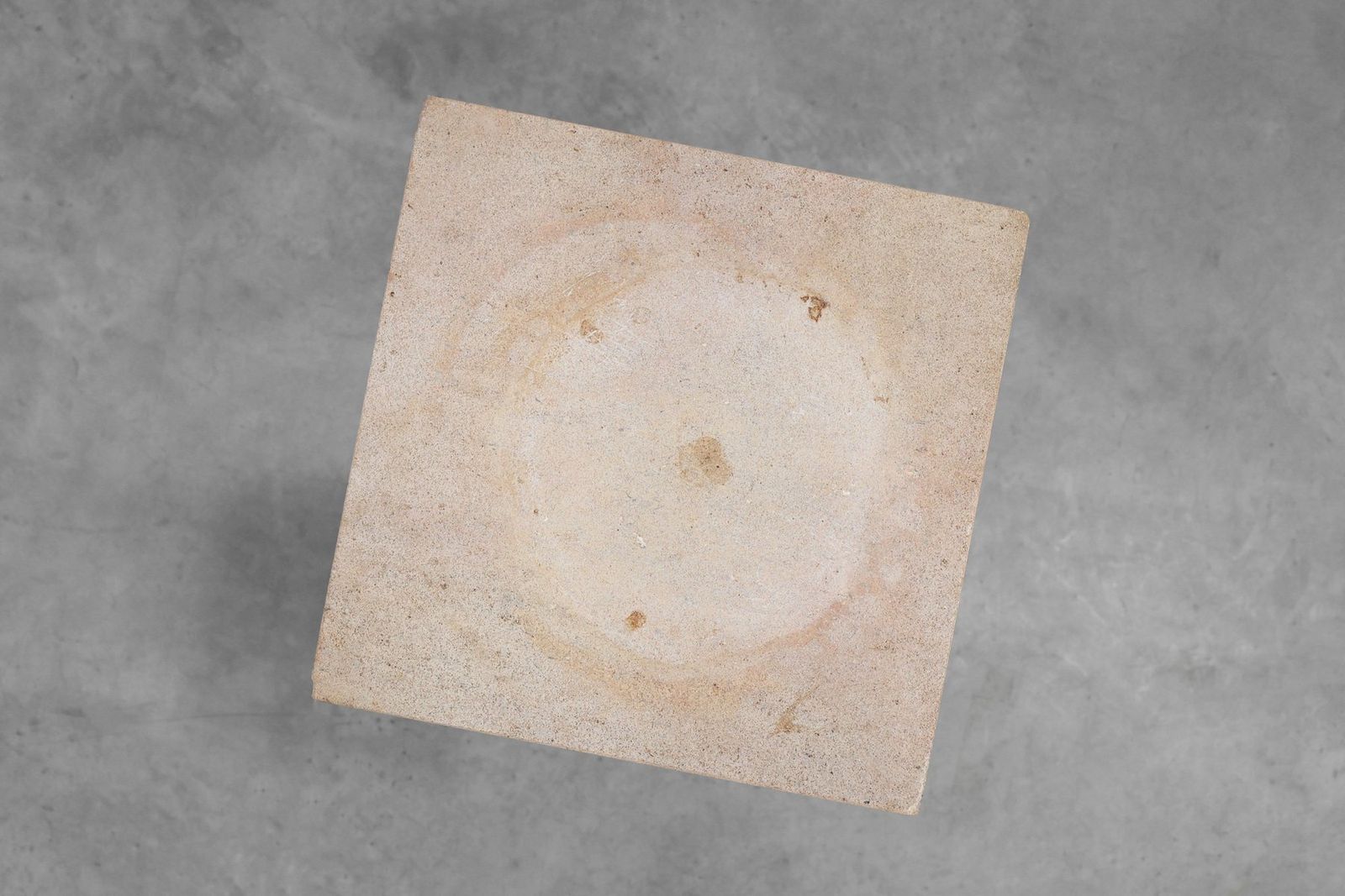 Mid Century Console In Beige Stone, France, 1960s photo buy
