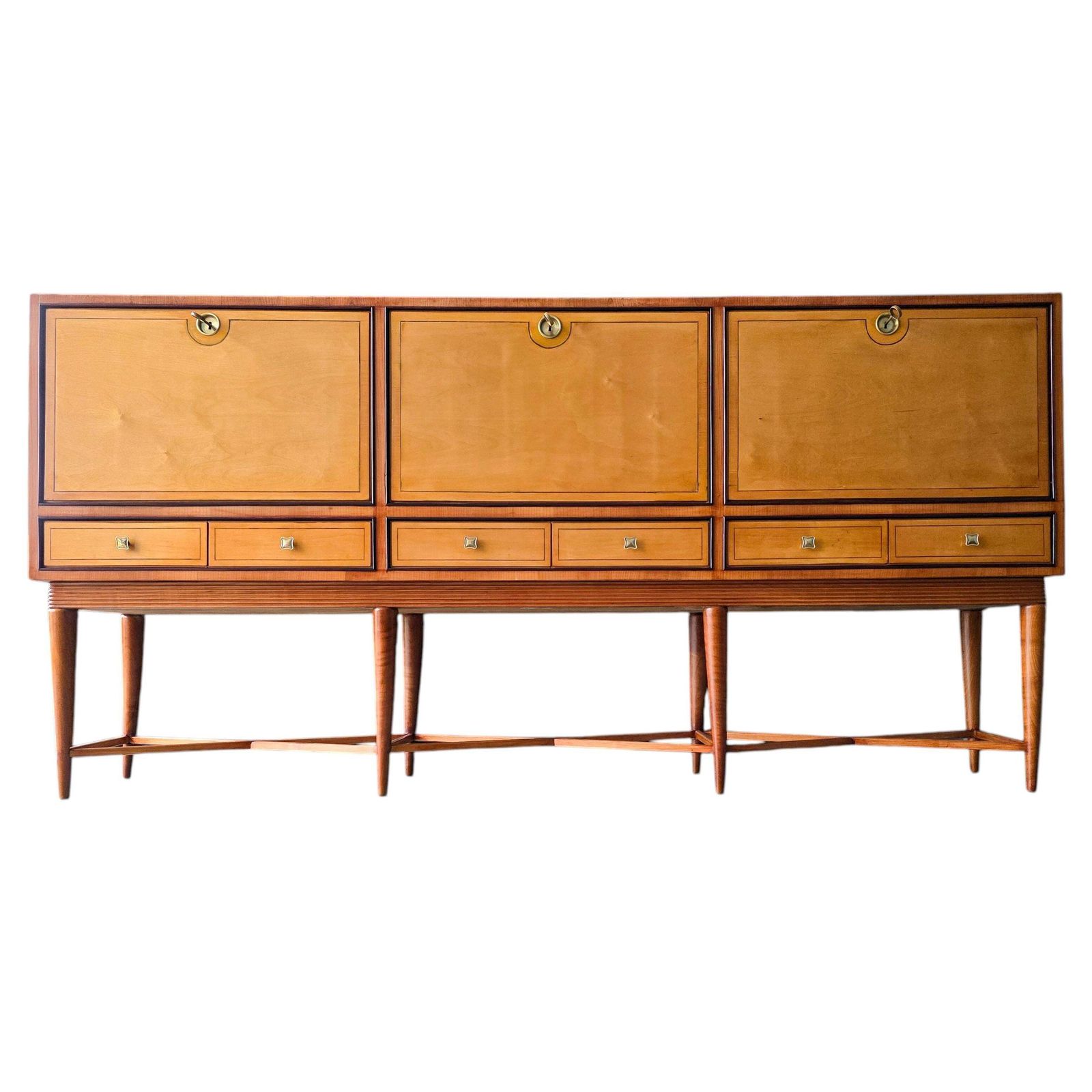 Italian Mid Century Sideboard Or Bar Cabinet , 1950s