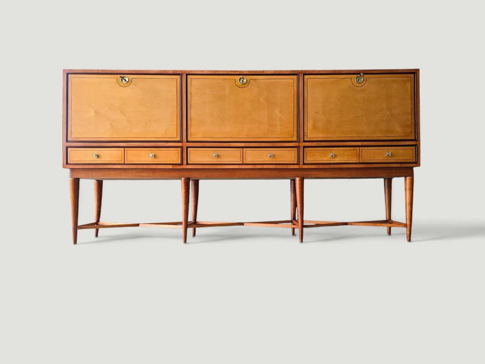 Italian Mid Century Sideboard Or Bar Cabinet , 1950s photo furniture