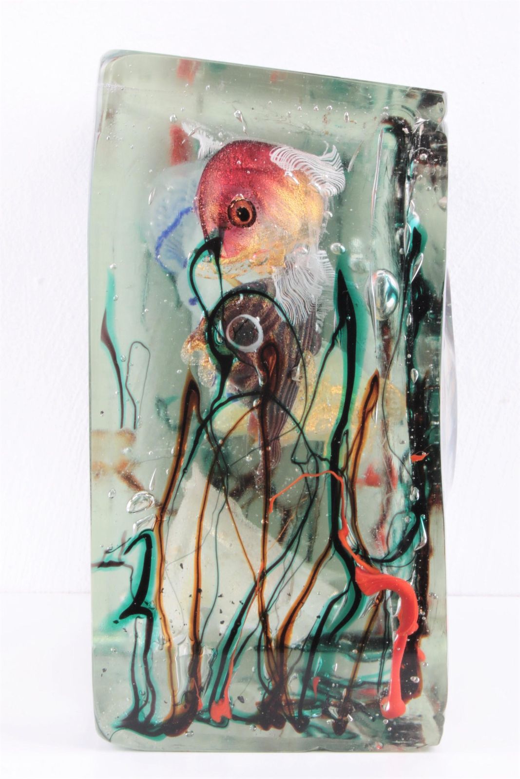 photo buy Murano Glass Aquarium Sculpture By Alfredo Barbini, Italy, 1960s