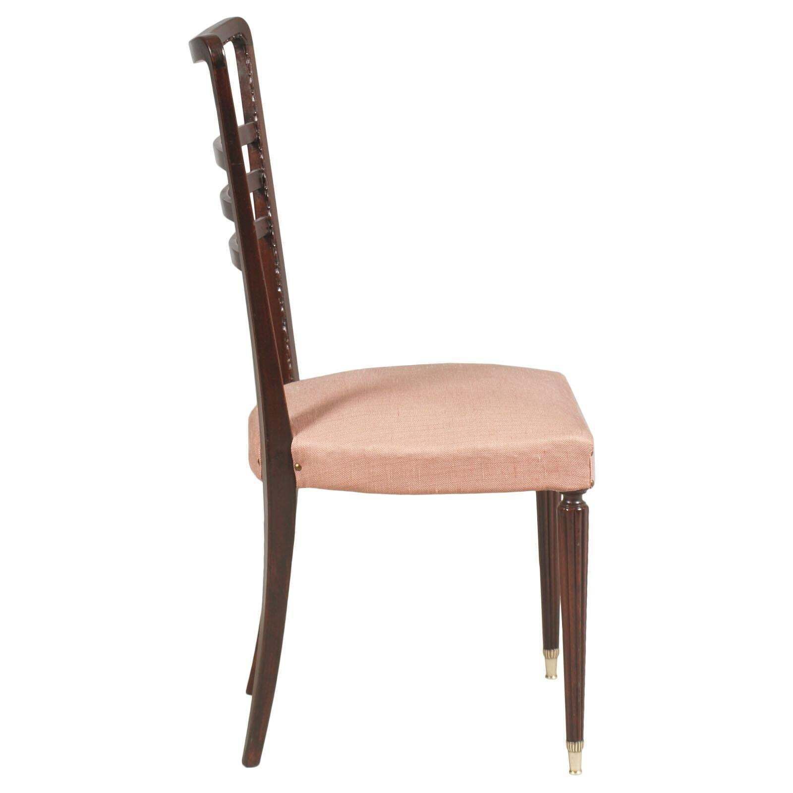Mid Century Modern Dinner Chairs By Paolo Buffa From Cantù In Mahogany photo 9418.0