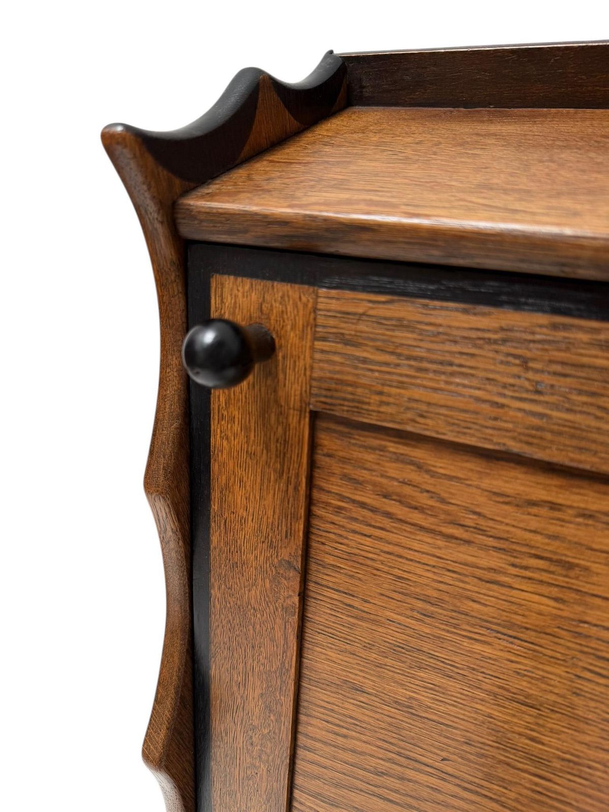 Art Deco Amsterdamse School Drop Leaf Desk By Willem Penaat For Metz & Co. photo 4858.0