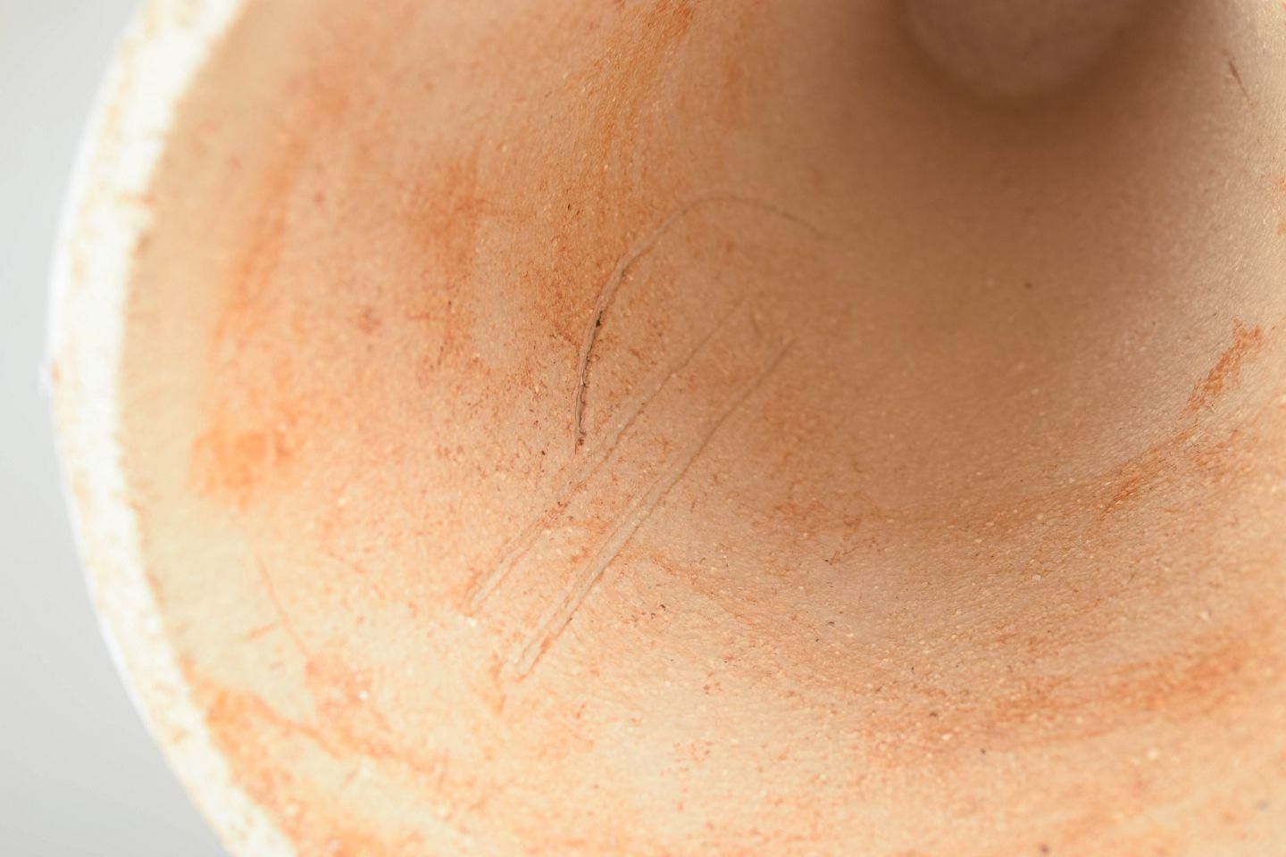 Christina Muff, Contemporary Danish Ceramic Artist. Cubist Stoneware Bust, 2025 photo 740.0