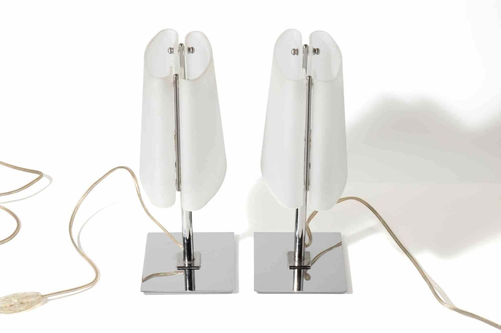 Pair Of Contemporary Italian Table Lamps By Flaver, Italy, 1980s photo furniture