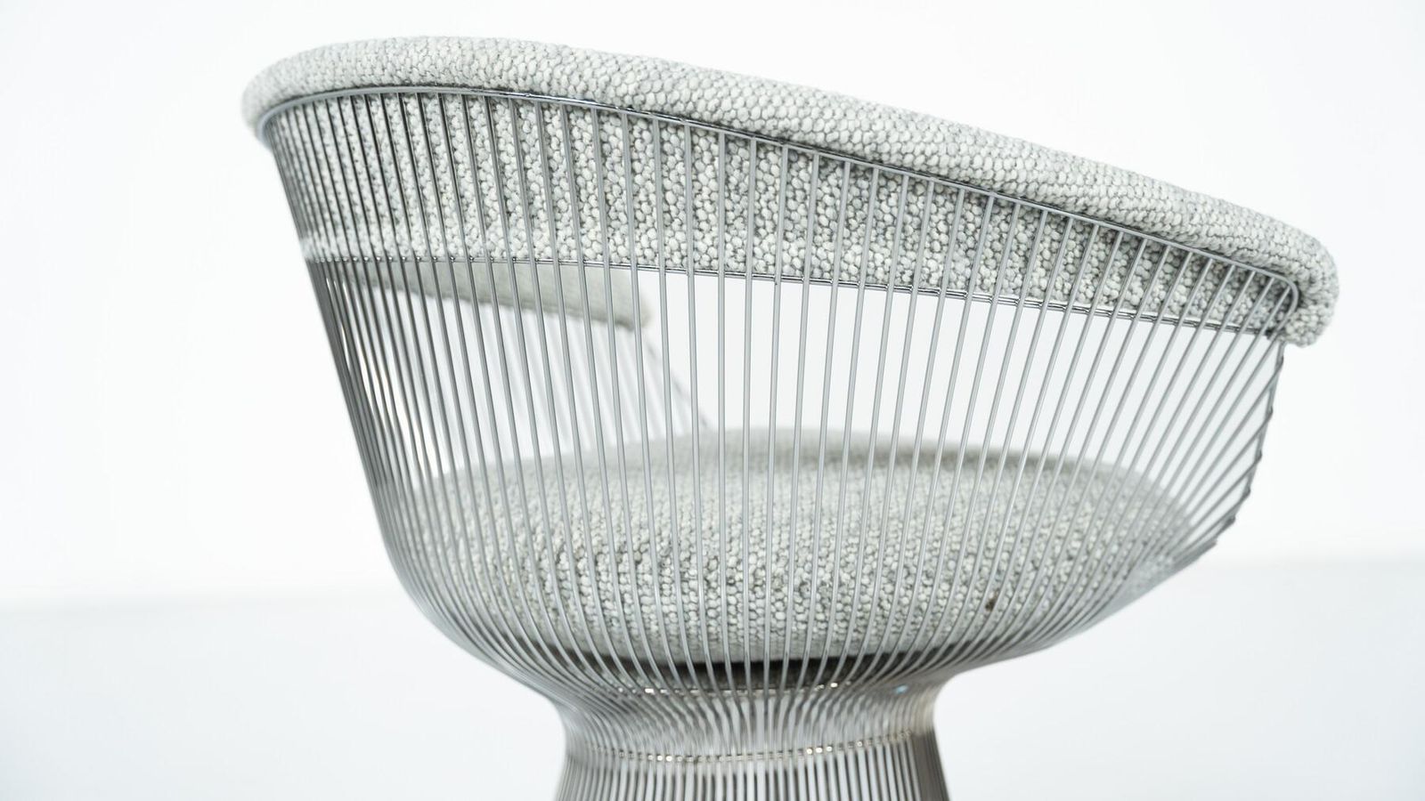 photo furniture Set Of 4 Chairs Warren Platner For Knoll International, 1960s