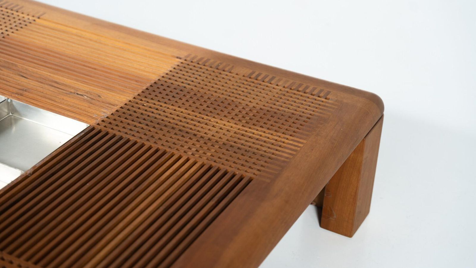 photo furniture Mid Century Modern Large Italian Coffee Table By Silvio Coppola, 1970s