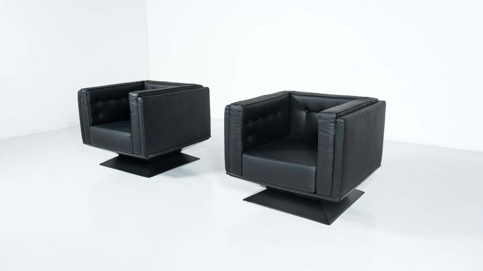 Mid Century Modern Pair Of Armchairs By Luigi Pellegrin For Mim Roma, Italy photo furniture