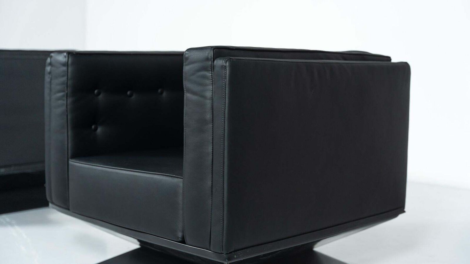 Mid Century Modern Pair Of Armchairs By Luigi Pellegrin For Mim Roma, Italy photo Furniture