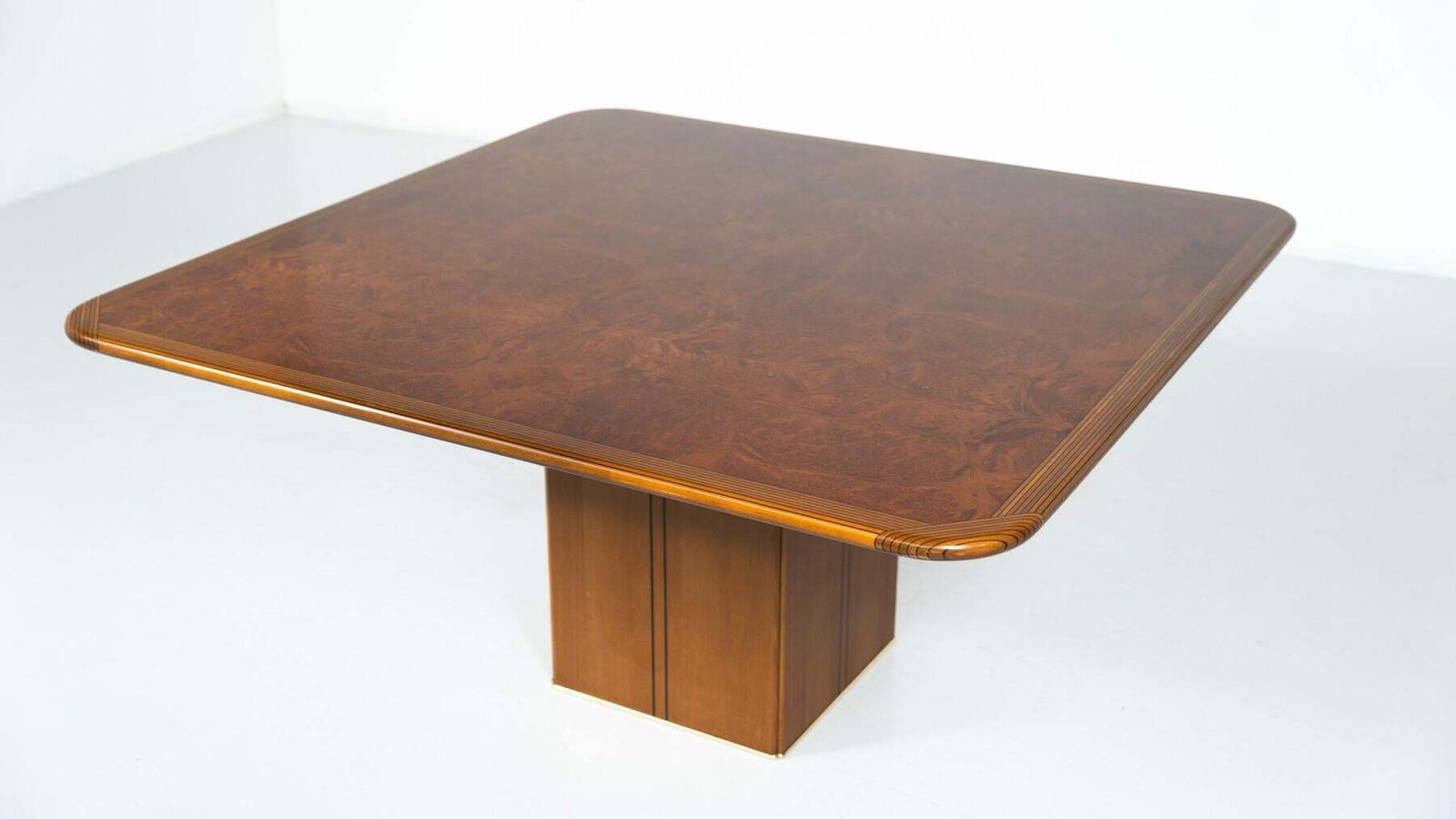 photo vinterior Africa Dining Table By Afra & Tobia Scarpa, Maxalto Artona Series, Italy, 1970s