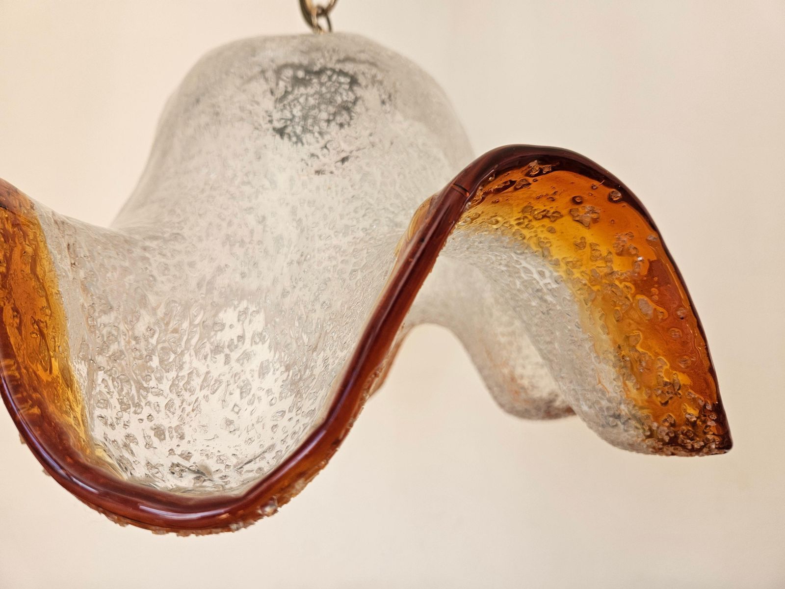 Midcentury Rare Chandelier Mazzega, Murano Glass, Italy, 1970s photo 1156.0