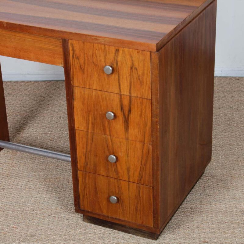 A Small Modernist Desk, A French Piece From The 1940s photo Furniture