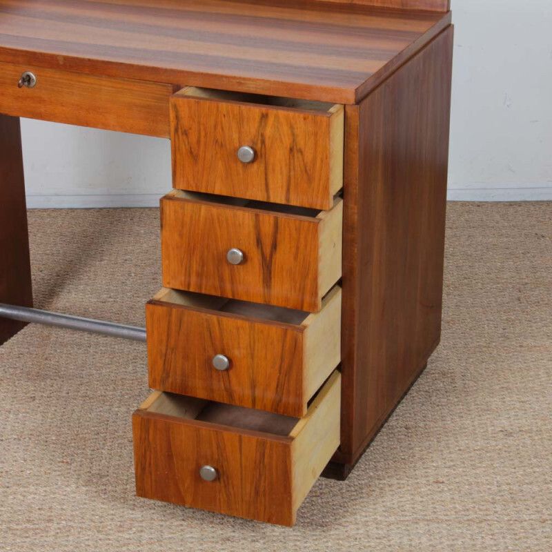 A Small Modernist Desk, A French Piece From The 1940s photo 1403.0