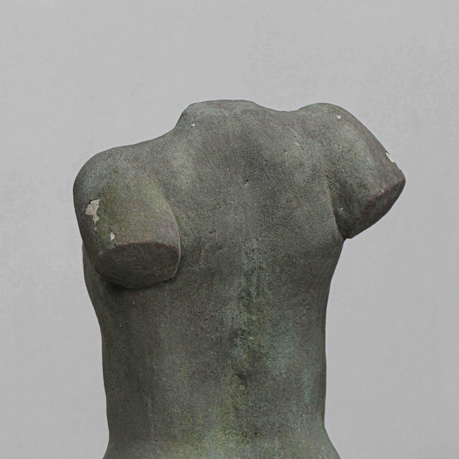 Concrete Female Torso Sculpture By Francine Govers, Netherlands, 1990s photo vinterior