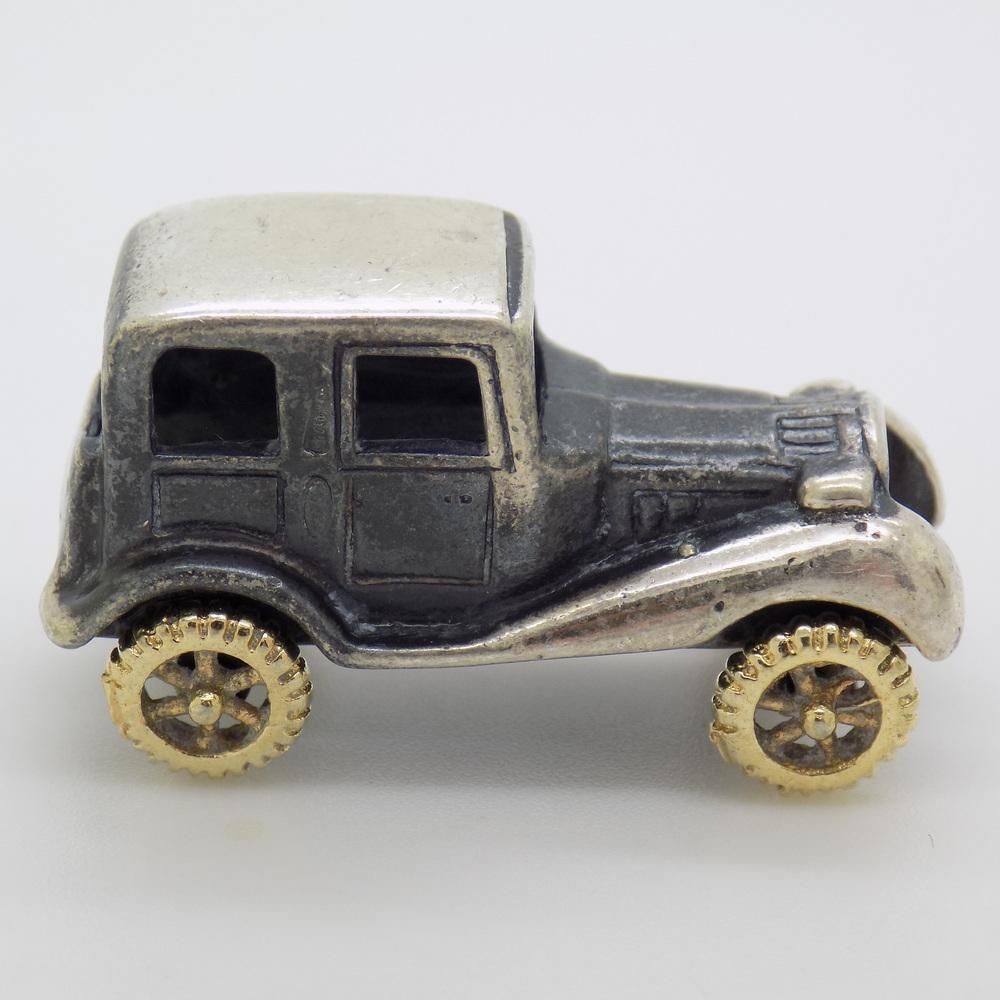photo furniture Vintage Italian Sterling Silver 925 Classic Car, 1980s