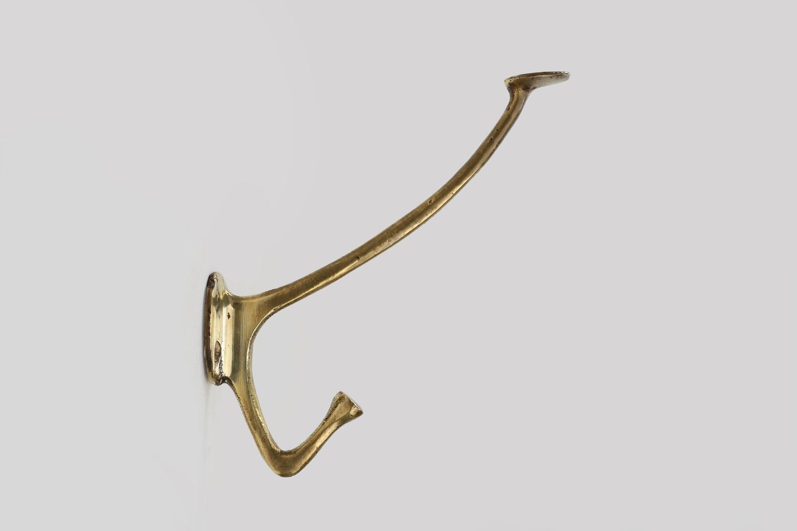 Art Nouveau Brass Wall Hooks From Adolf Loos, Vienna, Austria, 1910s, Set Of 4 photo furniture