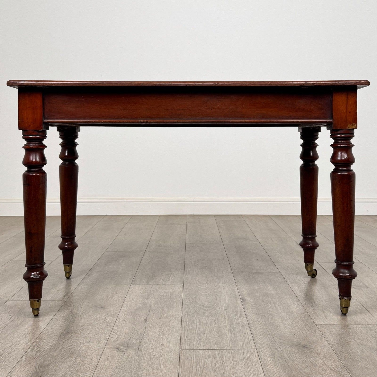 Antique 19th Century Victorian Writing Table In Mahogany ( Af 5566 ) photo 625.0