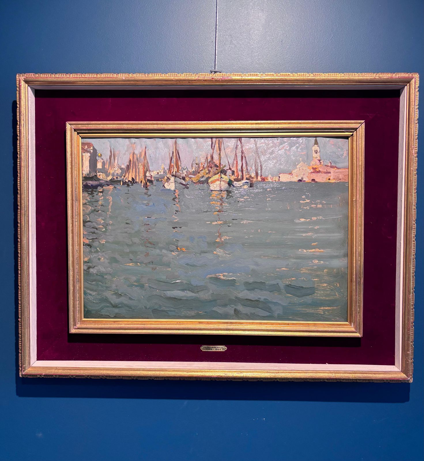 John Guarlotti Venice , Oil On Cardboard 50 X 36 Cm , 1934 1934 photo 5310.0