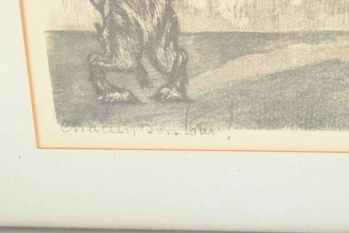 Boris O' Klein. « Dirty Dogs Of Paris ». Impression offset. Années 1940/50 photo Art