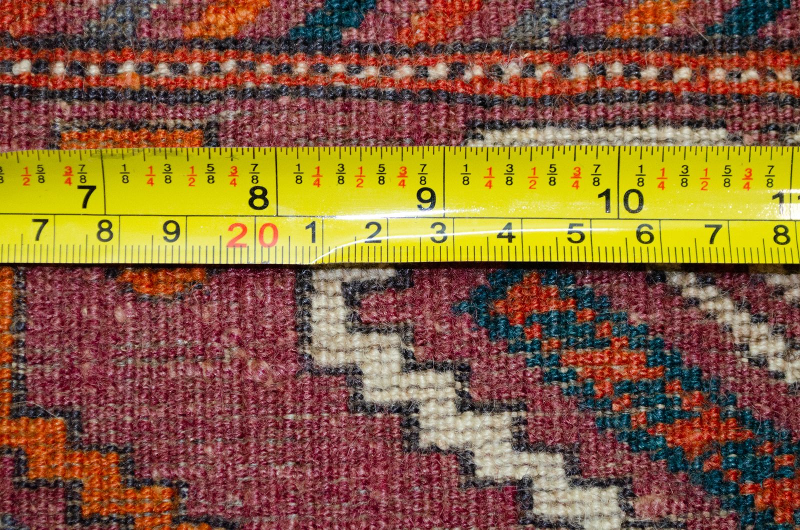 Antique Yamout Rug 190x130cm, 1920s photo for sale