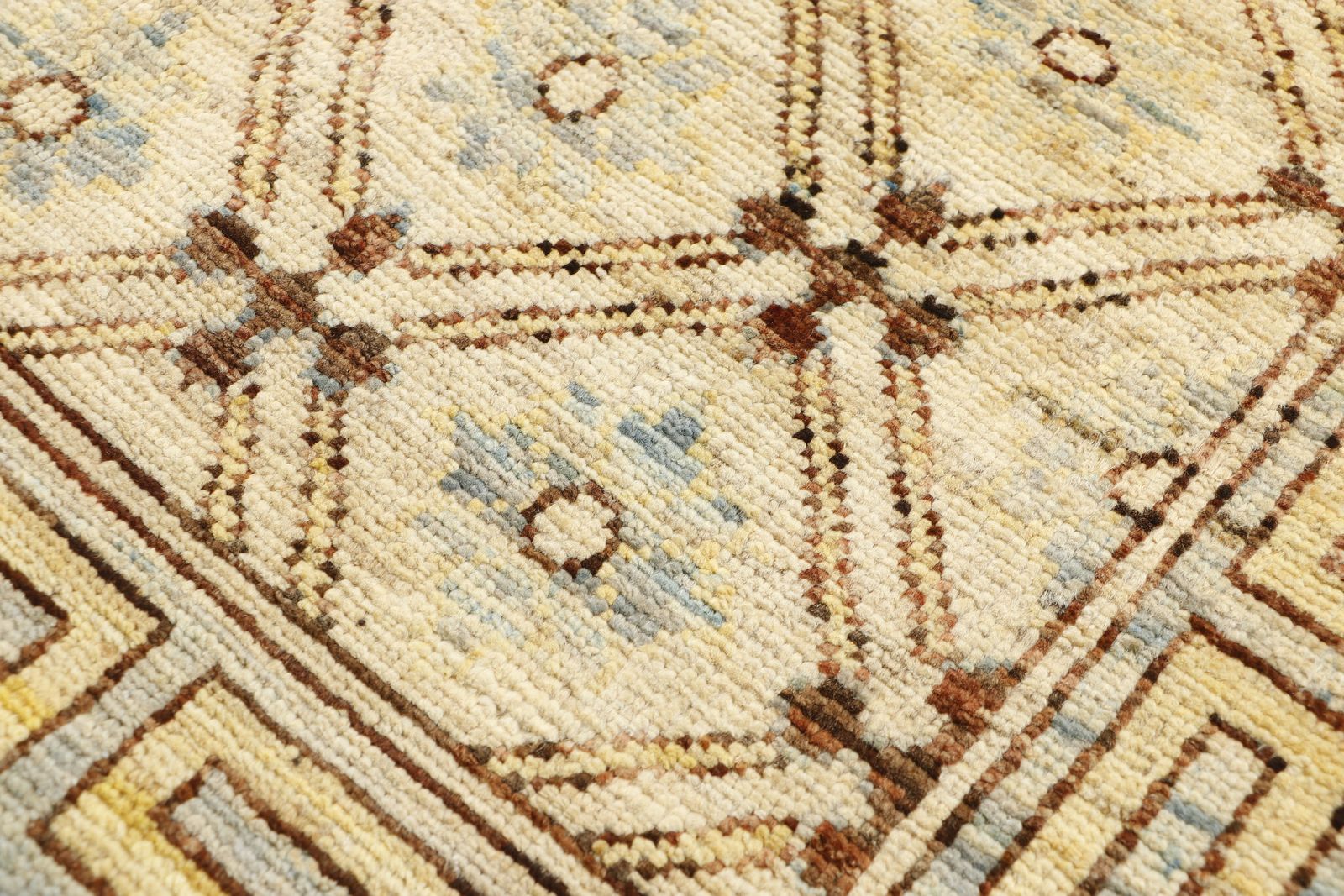 Small Khotan Afghan Traditional Hand Knotted Wool Area Rug photo Textiles