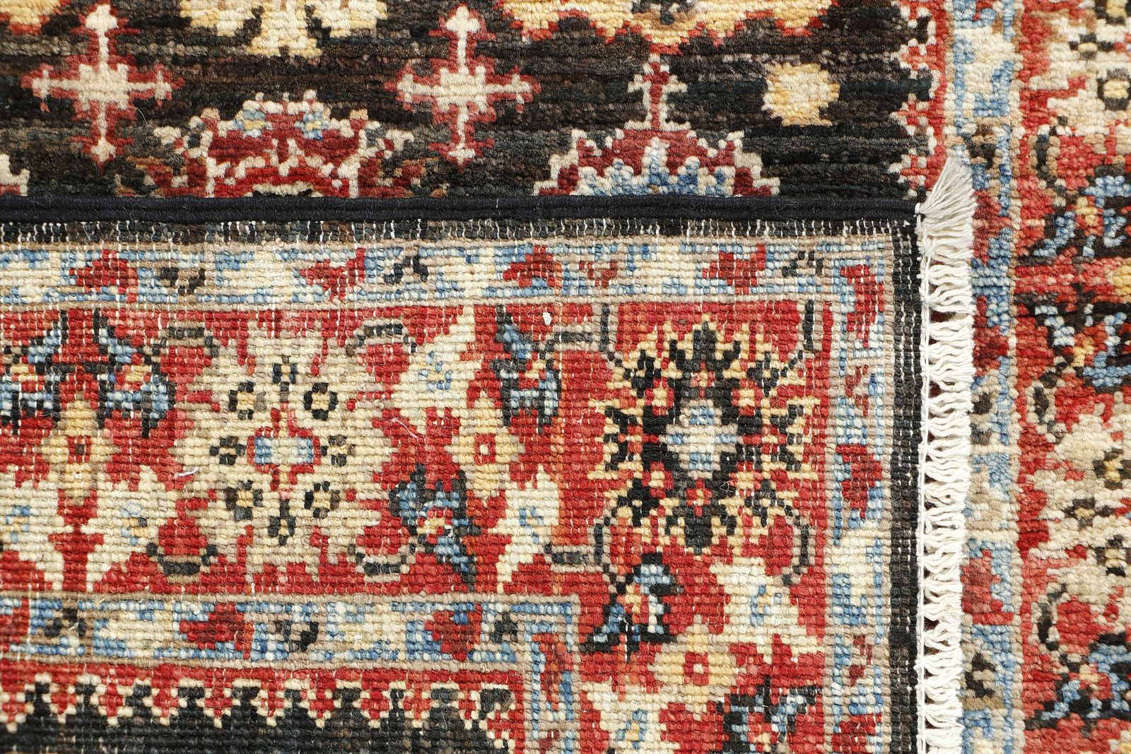 Charcoal Oushak Turkish Anatolian Handmade Rug – Elegant Home Accent photo vinterior