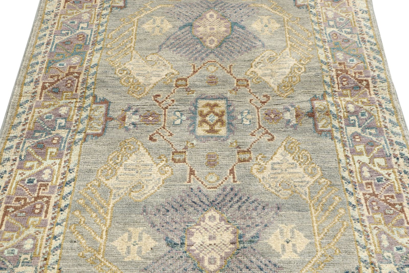 Vintage Afghan Hand Knotted Living Room Bedroom Rug photo for sale
