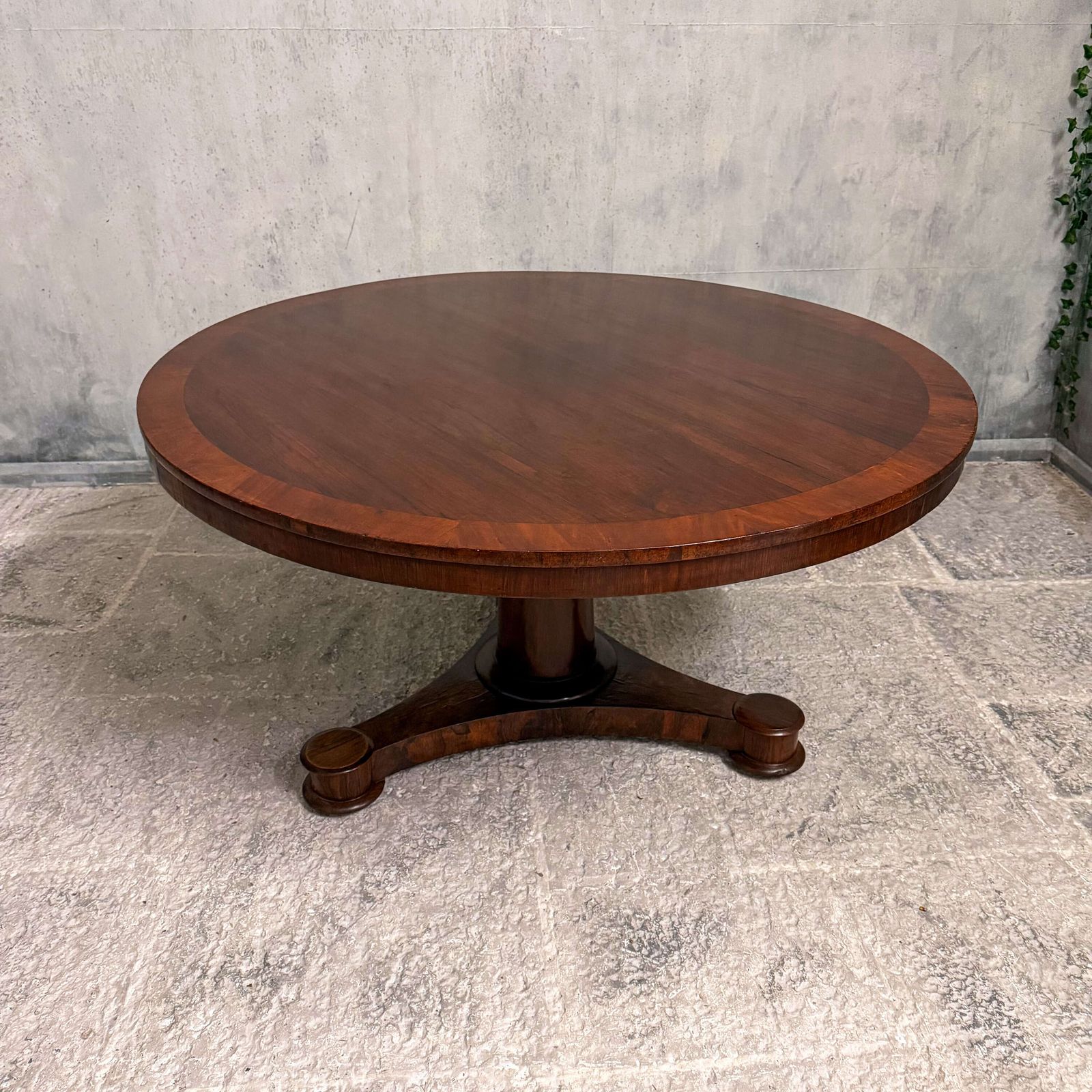 photo for sale William IV Rosewood Tilt‑Top Dining/Centre Table With Yew Wood Crossbanding, C.1830–37
