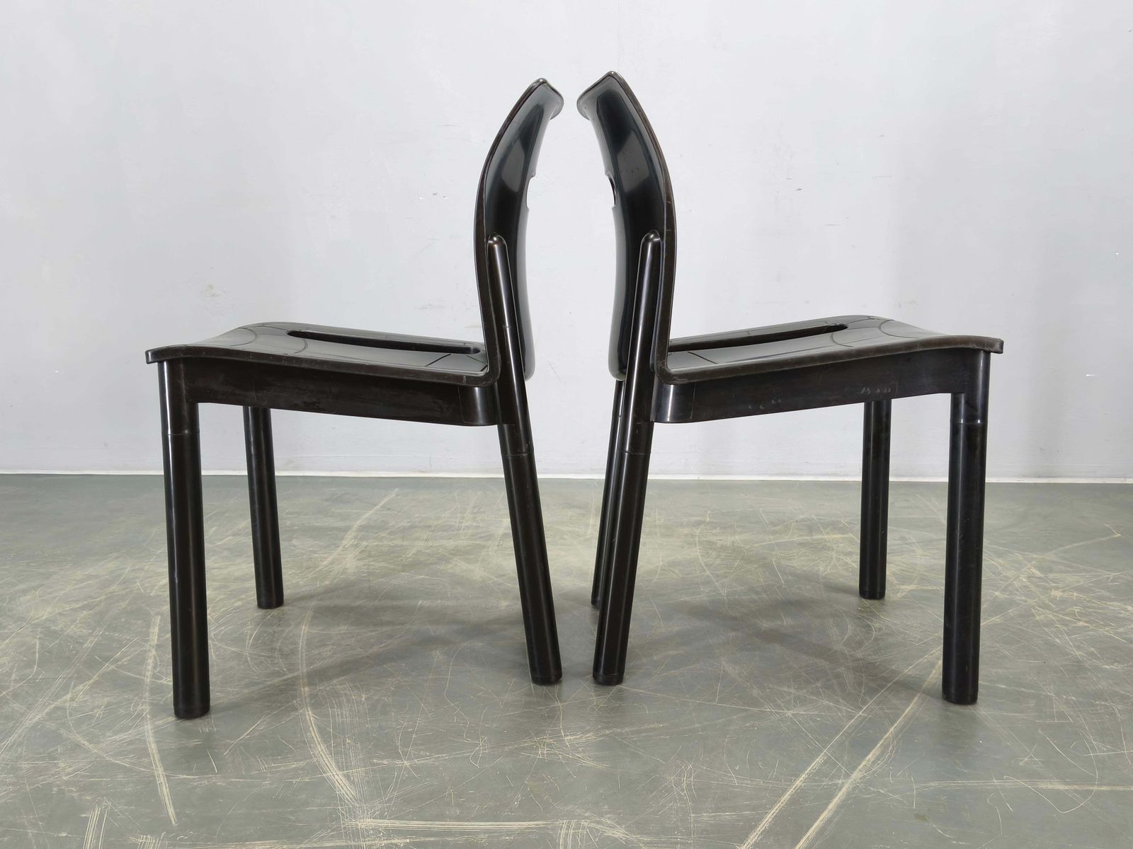Set Of 4 Kartell Model 4870 Chairs By Anna Castelli Ferrieri photo Furniture