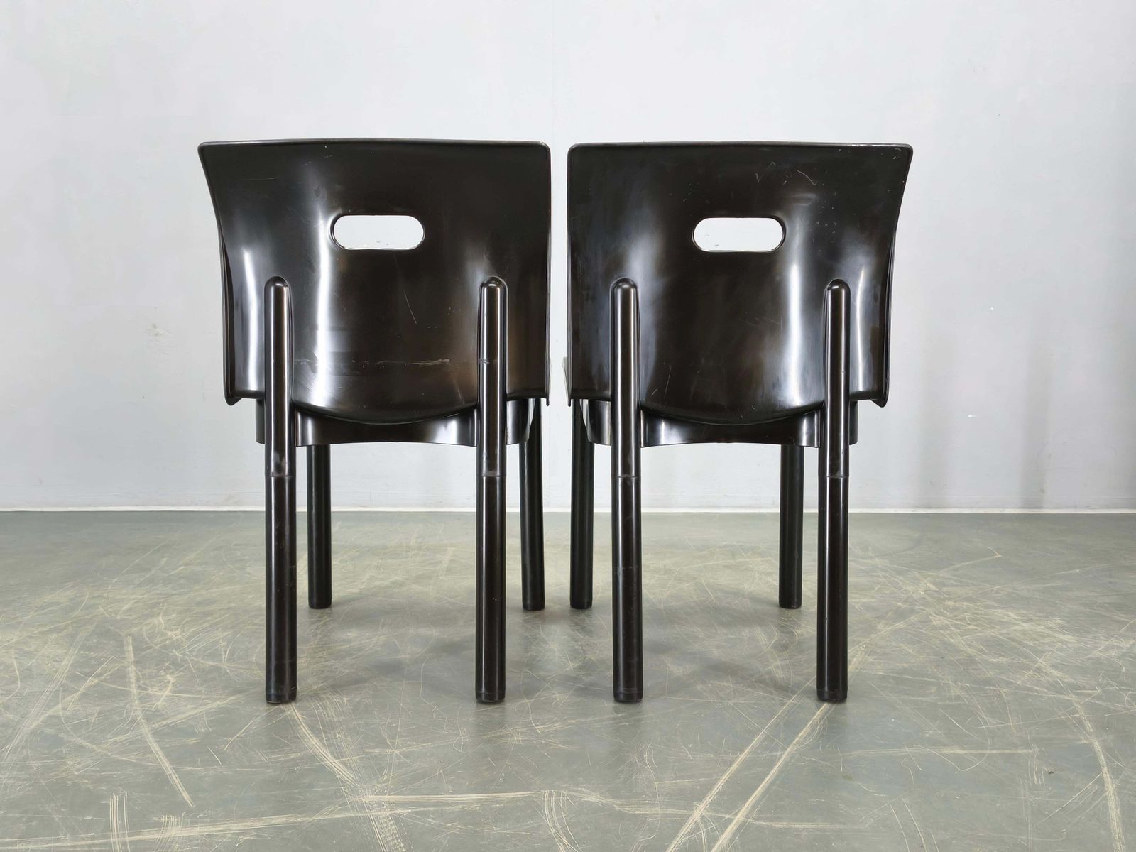 Set Of 4 Kartell Model 4870 Chairs By Anna Castelli Ferrieri photo 1006.0
