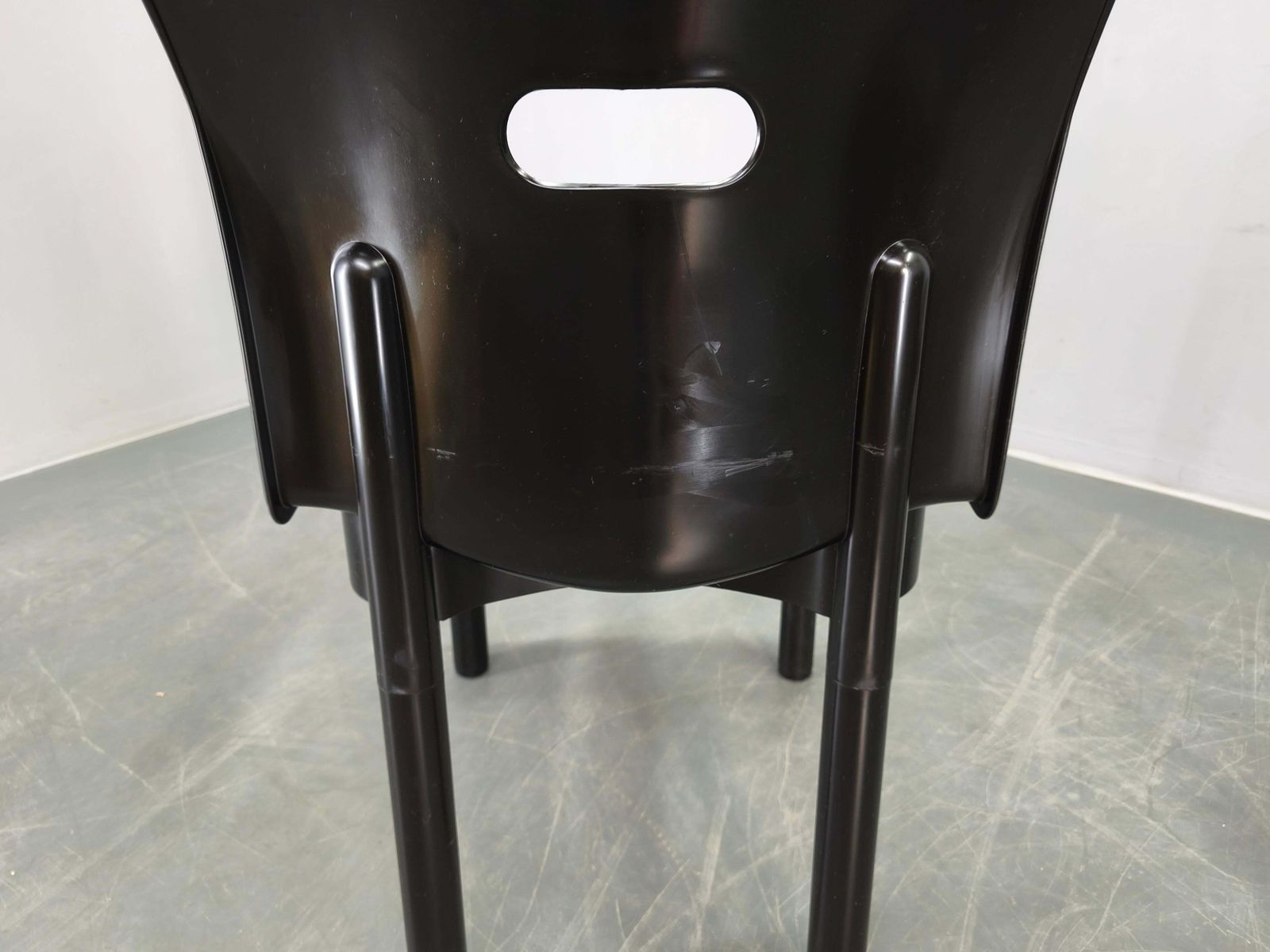 Furniture Set Of 4 Kartell Model 4870 Chairs By Anna Castelli Ferrieri photo