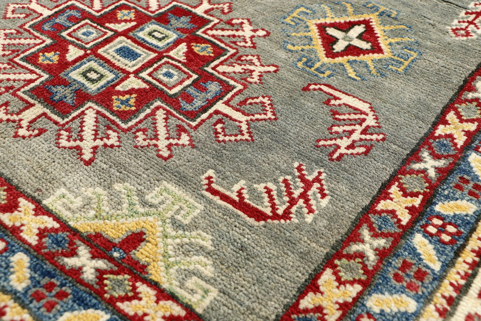 3x5 Light Grey Afghan Chobi Living Room Bedroom Area Rug photo Textiles