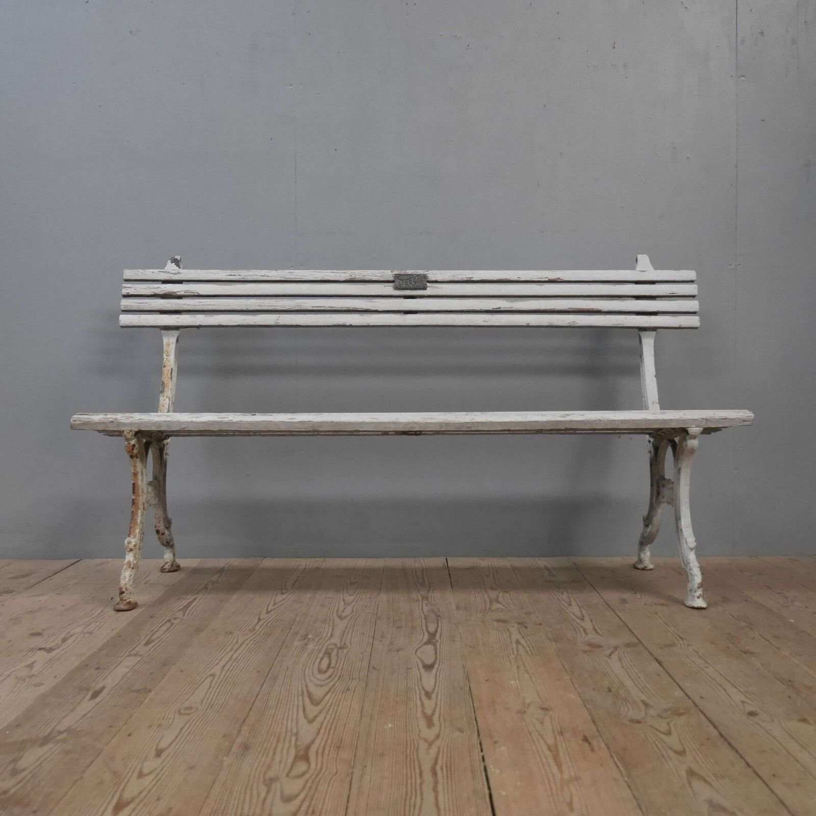 Garden Furniture Early 20th C Outdoor Bench By Joseph Lissior Of Liege photo